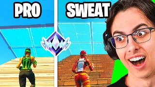 GUESS the Fortnite PROS vs SWEATS! (Hard Edition)