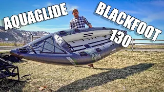 Aquaglide Blackfoot 130 Kayak Unboxing and First Impression