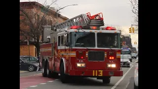 **PA300 & Full House!** FDNY Engine 249 & Ladder 113 Respond First due to a Odor of Smoke.