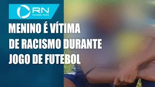 Menino de 11 anos é vítima de racismo em jogo de futebol