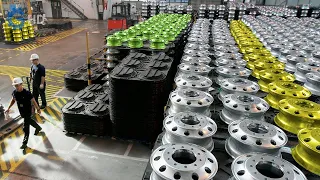 THIS IS HOW TRUCK COMPONENTS ARE MADE ▶ MANUFACTURING PROCESS OF WHEELS, AIR SPRINGS AND MORE