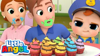 Who Ate the Cupcakes? | Johny Johny Song  & More Nursery Rhymes by Little Angel