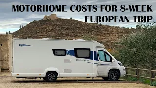 France/Spain #09: How much does it cost for an 8-week autumn motorhome trip in France & Spain?