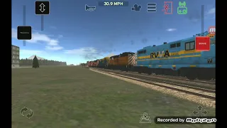 14 ENGINE MANIFEST TRAIN AND A OIL TRAIN