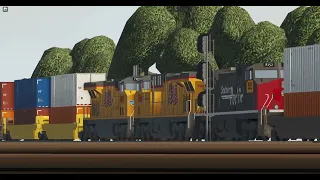 Railfanning the Southline District and probably the LONGEST train in the whole game