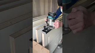 Door hinges! Makita router 💯💯💯