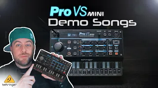 PRO VS MINI — Demo Songs