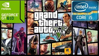 Grand Theft Auto V On GT 610 Gameplay