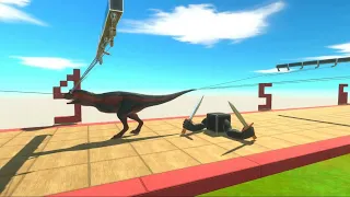 Who is the Strongest - Reptiles or Dinosaurs ? Animal Revolt Battle Simulator  #arbstv I