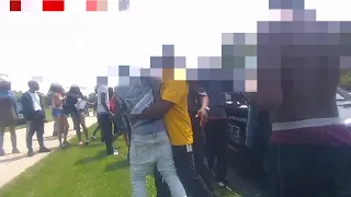 Cleveland Heights High School fight caught on body camera