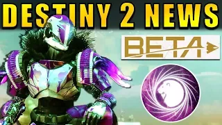 Destiny 2 News: SENTINEL REVEAL, LEAKED MISSION, Beta Download Time, & More!