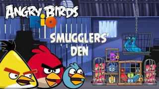 Angry Birds Rio | Smugglers Den All Levels