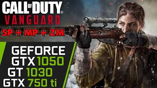 Call of Duty Vanguard | GTX 1050 2GB | 750 ti | GT 1030