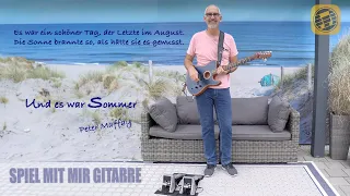 Und Es War Sommer – Peter Maffay ~ Gitarre & SongBook ChordPro Akkordbegleitung