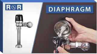 Sloan Optima Flushometer | Diaphragm | Repair and Replace