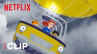 Fly in a Hot Air Balloon! 🌩️🎈 The Magic School Bus Rides Again: The Frizz Connection | Netflix Jr