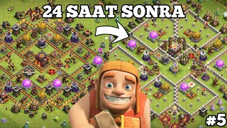 24 SAAT BOYUNCA TAKİPÇİMİN HESABINI KASMAK 5.BÖLÜM ! Clash of Clans