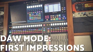 StudioLive DAW Mode - First Impressions