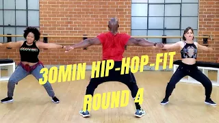 30min Hip-Hop Fit Round 4 & 4 Exercises | Mike Peele