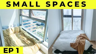 This is How To Make Your Small Space Look & Feel BIGGER | DECOR & DESIGN TIPS FOR SMALL SPACES EP 1