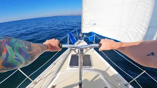 ROAD TRIP: Scootering on a Sail Boat - Clayton Lindley