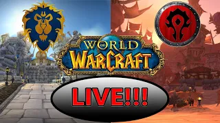 The Cataclysm has return!! - World of Warcraft (Classic) #3, LIVE!!!