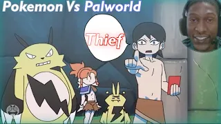 POKEMON vs PALWORLD (Animation) |Reaction Video|