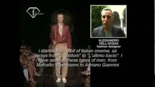 fashiontv | FTV.com - ITW ALESSANDRO DELLACQUA HOM PE 2003