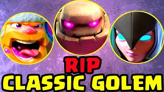 This old GOLEM deck is dead in 2023💔|Clash royale