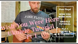 Wish You Were Here Ukulele Tutorial. How to play Pink Floyd on the Ukulele Lesson. Pink Floyd pt.1