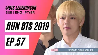 #BTS Legendas BR | Run BTS! 2019 - EP.57 - ENG - PT/BR