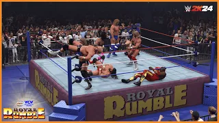 WWE 2K24 / Royal Rumble / WCW - WWF 30-Man Royal Rumble Match