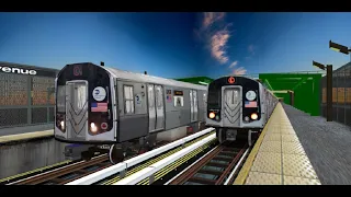 OpenBVE: New York City Subway L Line from 8 Av-14 St to Canarsie - Rockaway Parkway