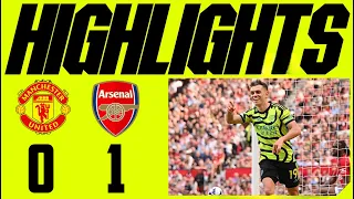 Manchester United vs Arsenal 0 - 1 | Premier League 2023/24 | Highlights & All Goals