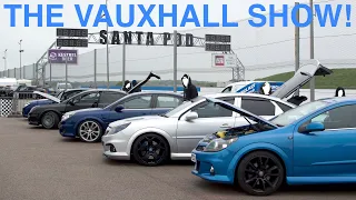 The Vauxhall Show 2022 @SantaPodTV Drag Strip!