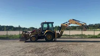 2017 Cat 432F2 4x4 Loader Backhoe I St Aubin, France Auction - 27 & 28 September