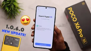POCO X6 Pro 1.0.6.0 HyperOS March Update | Battery Drain Fix?