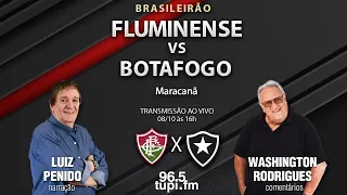 FLUMINENSE 0 X 2 BOTAFOGO - Campeonato Brasileiro - 26ª rodada - 08/10/2023 - AO VIVO