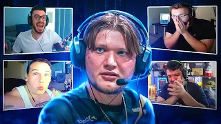 PRO PLAYERS & STRS REACT TO S1MPLE EPIC PLAYS!