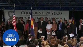 Survivors and students remember Columbine shooting 20 years later