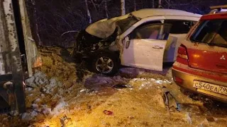 16 машин столкнулось в Тульской области из-за гололёда