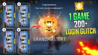 RATHI GAMING GLITCH | Br Rank Glitch | Multiple Mobile Login 👽