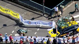 Wout van Aert's Awful Season Ending Crash