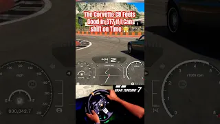 Chevrolet Corvette C8 - Gran Turismo 7 Part 2 | Logitech G920 PS5 4K ...#shorts