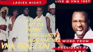 LIL KIM | LEFT EYE | DABRAT | MISSY | ANGIE MARTINEZ | LADIES NIGHT | 1997 LIVE VMA | REACTION VIDEO