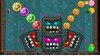 RED BALL 4 : ( PINK + BLUE + YELLOW ) BALL & C.ORANGE BALL 'FUSION BATTLE' with 5 BOSSES VOLUME 5