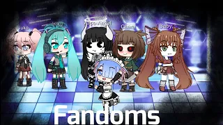 Fandom singing battle|gacha club