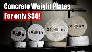 Making Concrete Weight Plates