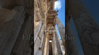 Library of Celsus in Ephesus, Turkey! #shorts #ephesus