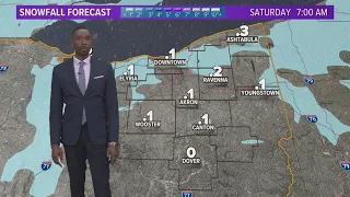 Cleveland area weather forecast: More snow tonight